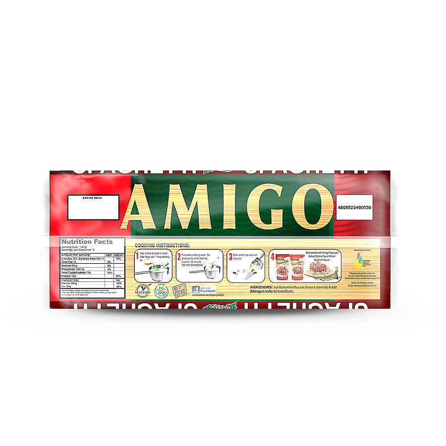 Amigo Segurado Spaghetti 850g
