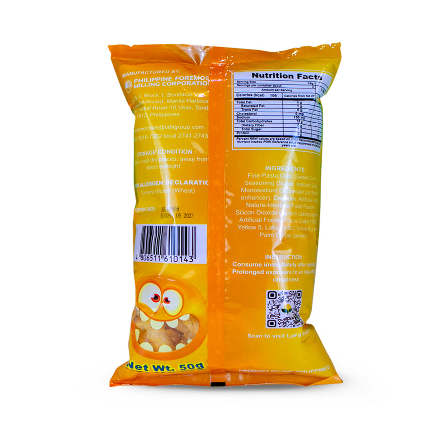 Snackables Puffed Snacks Sweet Corn 50g