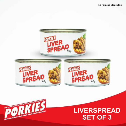 Porkies Liver Spread 85g - Set of 3 - Save ₱21.00!