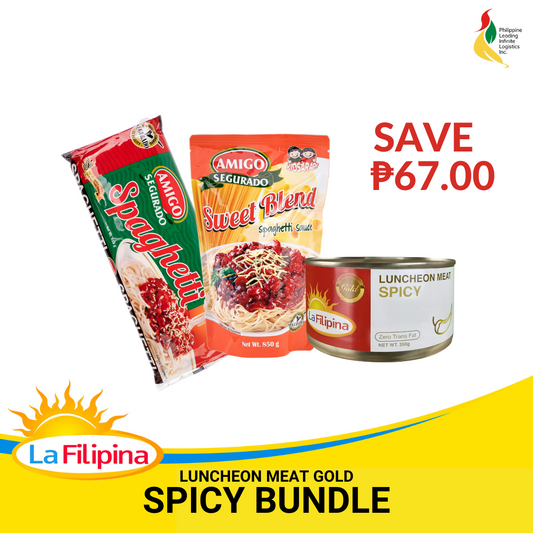La Filipina Luncheon Meat Gold Spicy Promo Bundle
