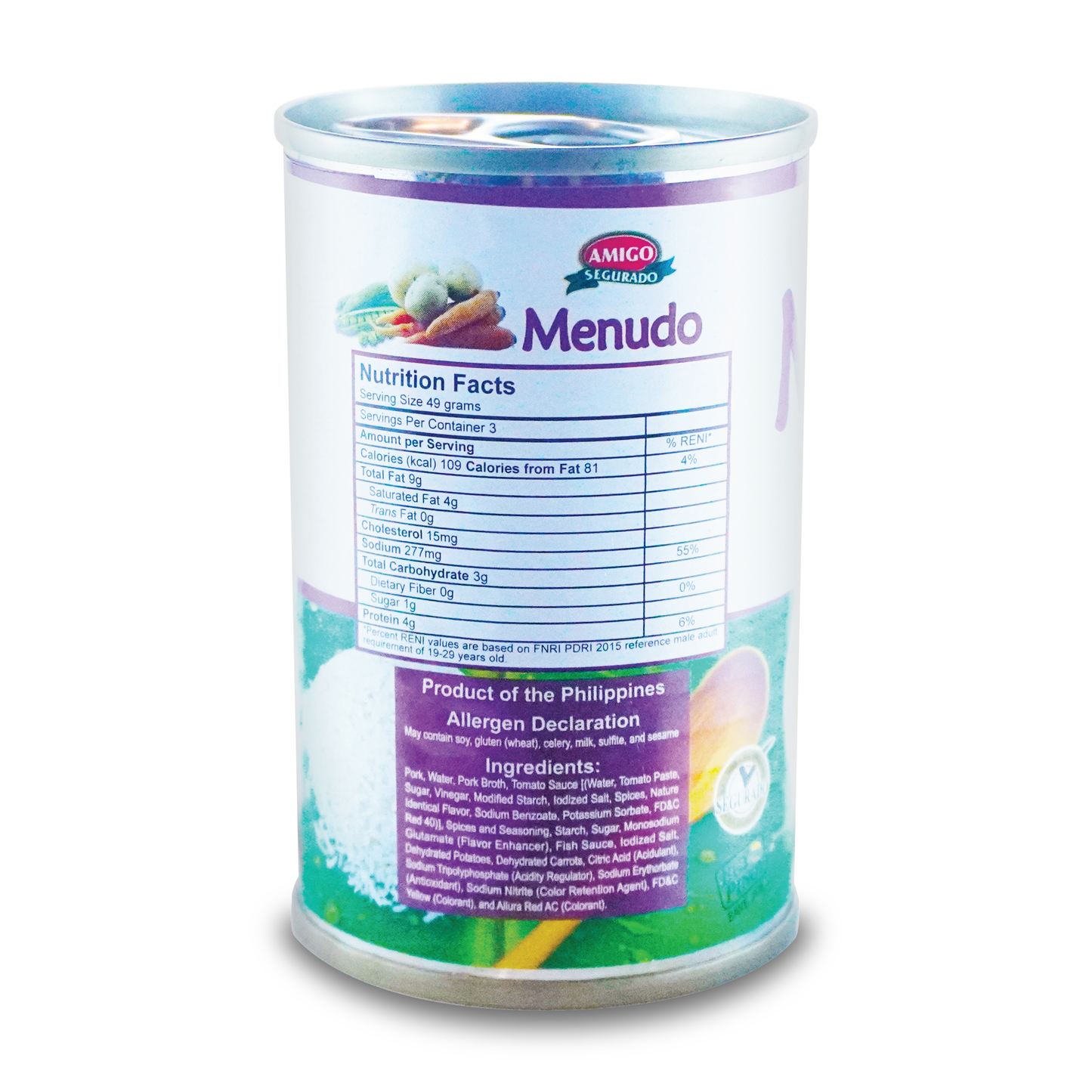 Amigo Segurado Menudo 145g