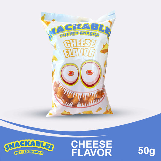 Snackables Puffed Snacks Cheese 50g