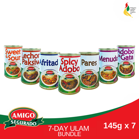 Amigo Segurado 7-Day Ulam Bundle 145g x 7