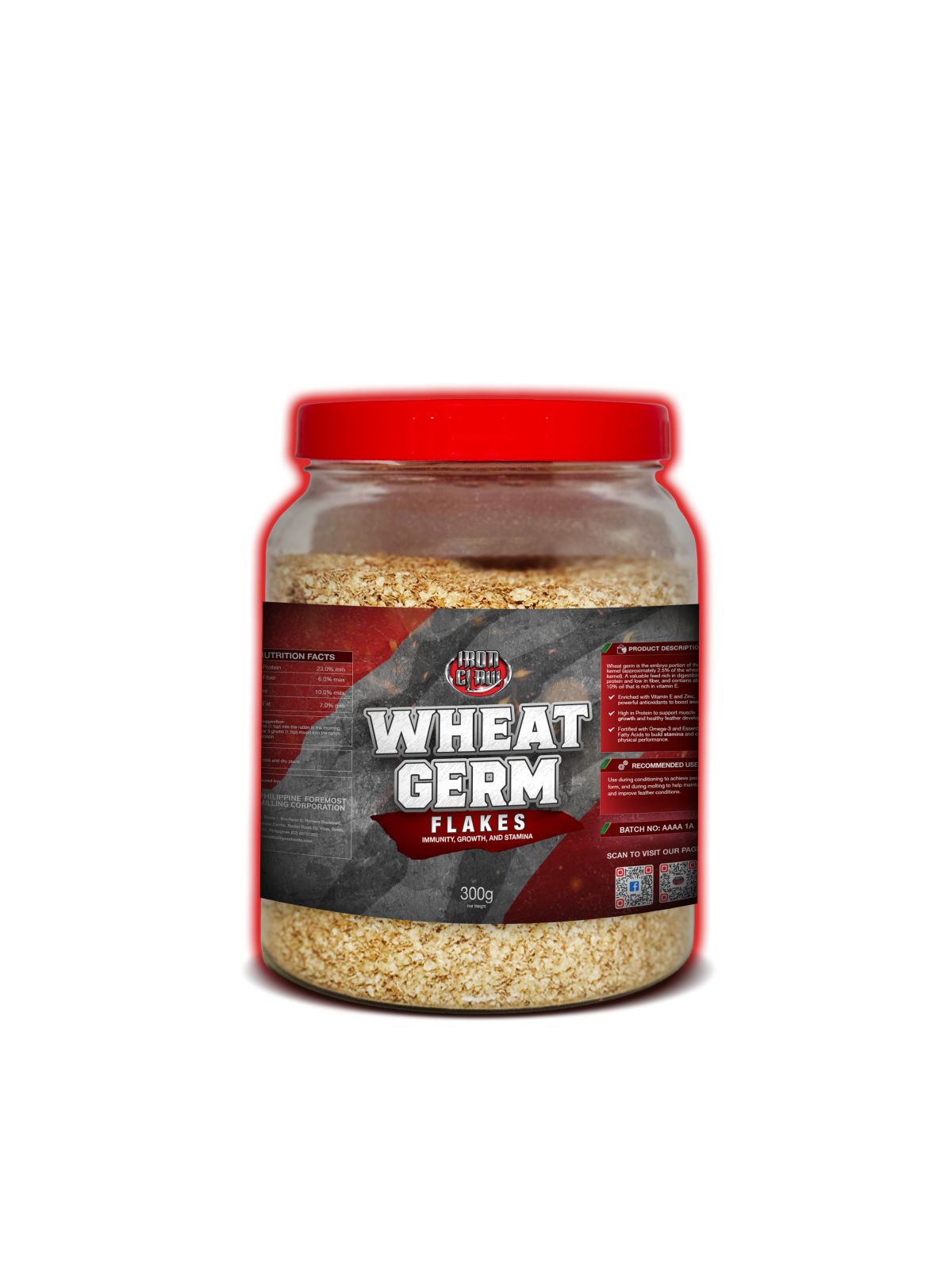 Iron Claw Wheat Germ (1 Bottle)