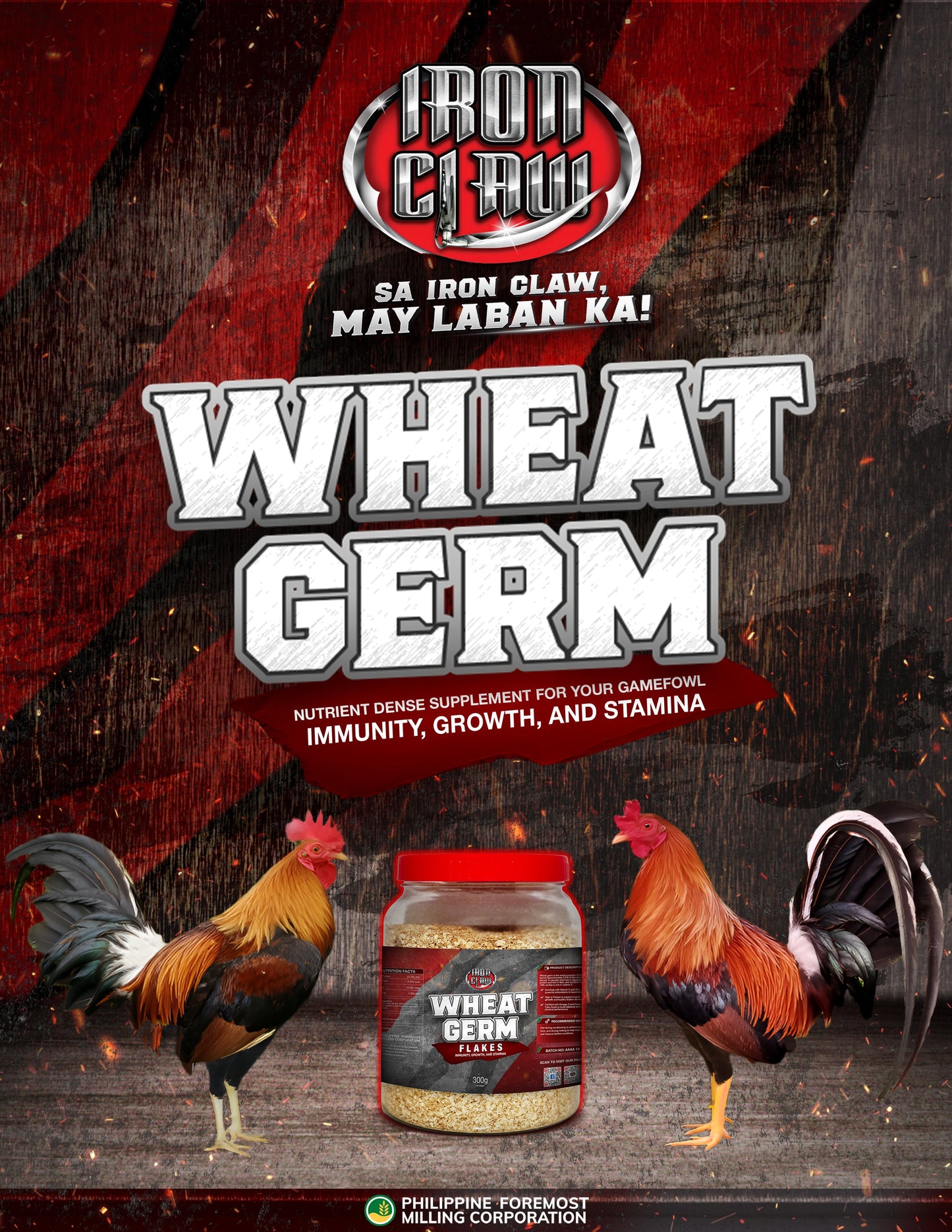 Iron Claw Wheat Germ (1 Bottle)